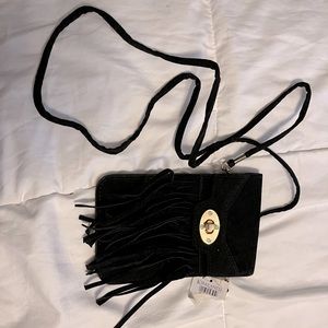 Fringe crossbody bag